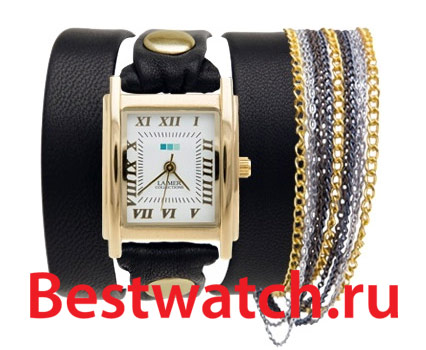 Часы La Mer С цепочками и подвесками LMCW1008G
